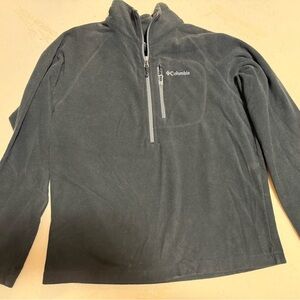 Columbia Men's Dark Gray Zip Up Sweater